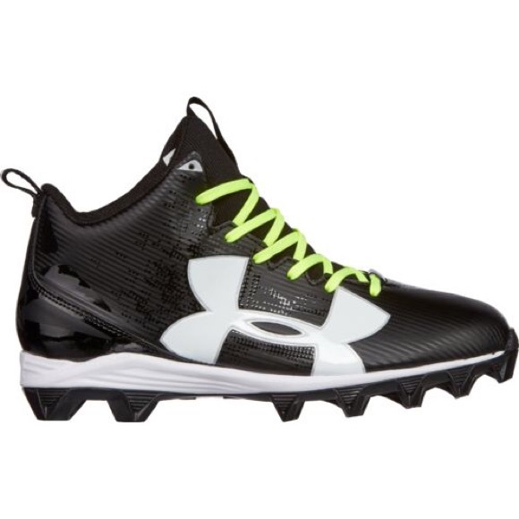 under armor high top cleats